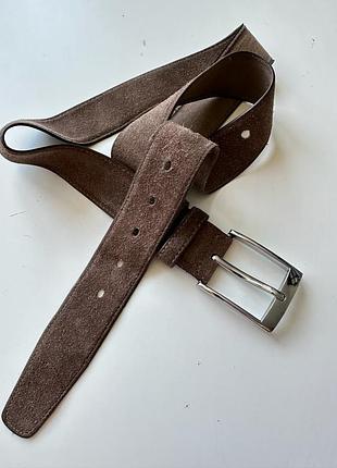 Ремінь замшевий