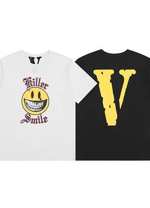 Футболки в-лон. футболки vlone killer smiley face. s-xl