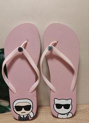 Шлепанцы шлепки karl lagerfeld оригинал 36 размер