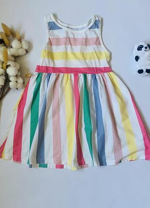 🩷удобное платье f&amp;f девочка 6-5 лет