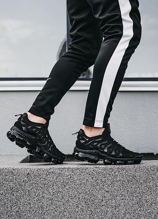 Мужские кроссовки nike vapormax plus tn black