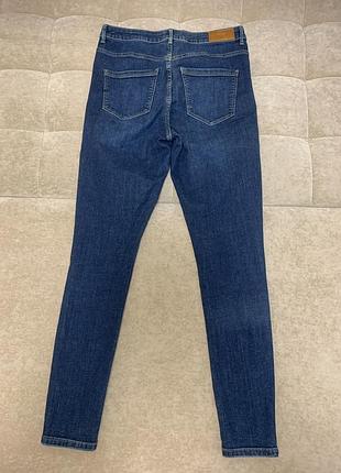 Джинcи жіночі скіні vero moda denim синього  кольору розмір xl/34