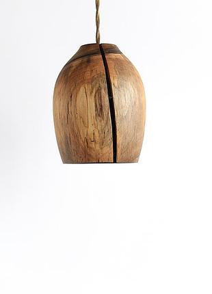 Люстра с ореха ручной работы, диаметр 14 см, высота 19 см (1880) передзамка