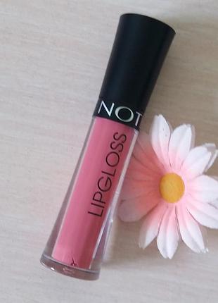 Увлажняющий блеск для губ note long wearing lipgloss тон 19 ягодно-розовый