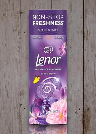 Парфюмированный ополаскиватель в гранулах lenor exotic bloom 176г