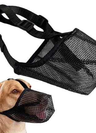 Намордник для собак "bonny" black size s