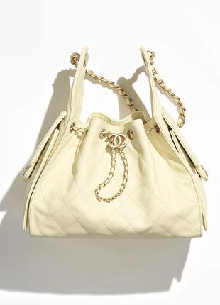 Шикарна актуальна сумка сумочка chanel 25 cm в ніжному трендовому кольорі