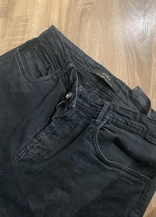 Чорні джинси zara