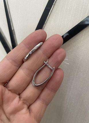 Срібні сережки 925 проба