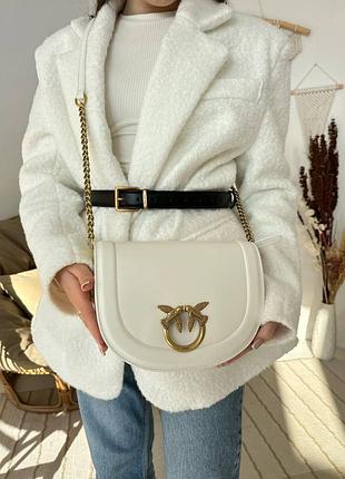 Сумка полукруглая