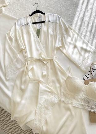 Халат з шовку intimissimi