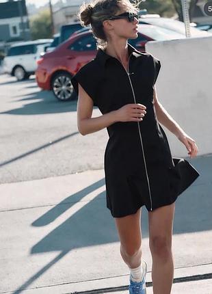 Стильна нова сукня на молніі zara