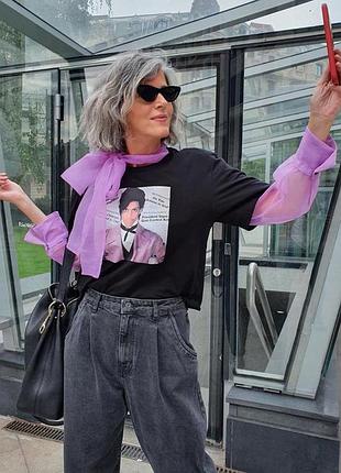 Футболка zara з принтом «prince ©the prince estate