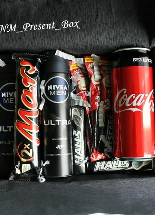 Чоловічий подарунковий бокс ❤🎩