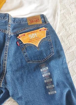Levi's 501 (27/32) оригинальные джинсы