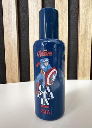 Туалетная вода для мальчика zara marvel avengers капитан америка 50 мл