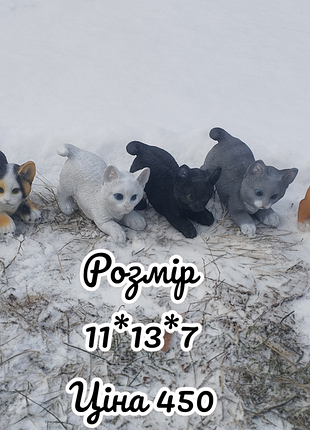 Садові фігури 
коти 2