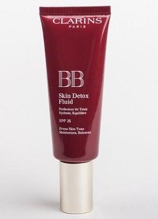 Clarins bb skin detox fluid зволожуючий bb крем spf 25