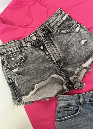 Джинсовые шорты zara