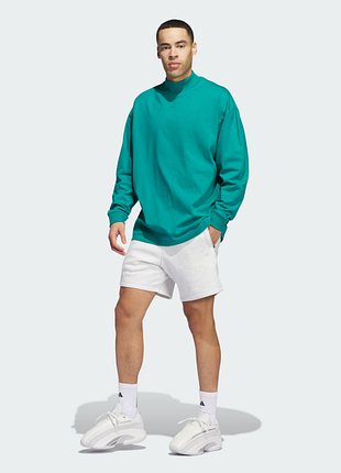 Мужской спортивный лонгслив оверсайз adidas basketball