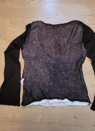 Кофта джемпер vero moda с глубоким декольте 6