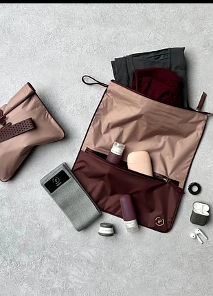 Wet bag small - пион/чили сумка для бассейна и пляжа la pochette8 фото