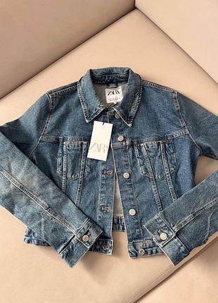 Джинсовая куртка zara оригинал