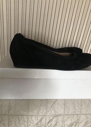 Туфлі шкіра замша gabor comfort 41 (26.5)