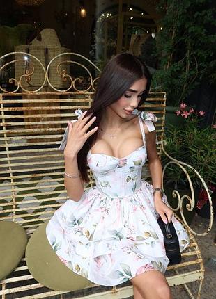 Сукня міні 100% бавовна 5