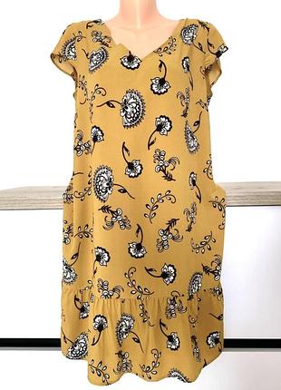 Легка сукня вільного фасону віскоза