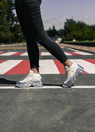 Adidas raf simons rs ozweego white silver🆕шикарные кроссовки🆕купить наложенный платёж2 фото