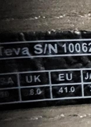 Мужские сандалии teva, 41/26,5 см6 фото
