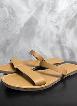 Жіночі шкіряні шльопанці madewell