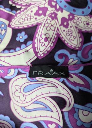 Шелковый шарф платок косынка палантин fraas3 фото