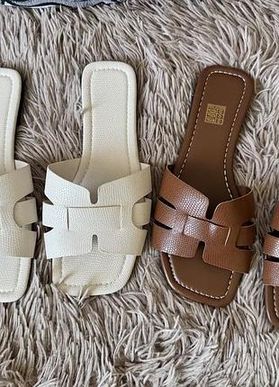 Шльопанці , тапки, шльопанці під zara