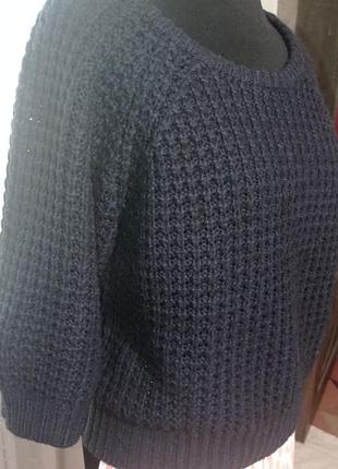 Красивый вязаный свитер джемпер 44-46р