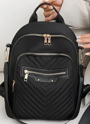 Женский компактный рюкзак сумка повседневный нейлоновый