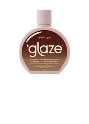 Засіб для волосся glaze super color conditioning gloss у відтінку caramel lights