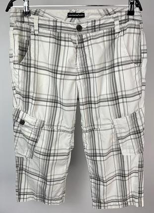 Класні шорти бриджі в клітинку / cedar wood state  / eu 42-44 / xl-2xl  / стан ідеальний !!!