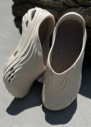 Кроксы сабо echo wave clog almond crocs avis унисекс новинка crocs avis лидер продаж crocs avis echo wave clog almond