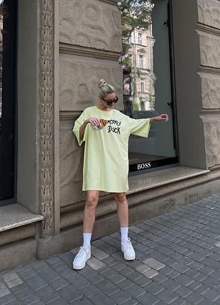 Футболка сукня