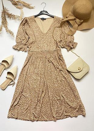 Плаття french connection meadow cadie з v-подібним вирізом повсякденне плаття