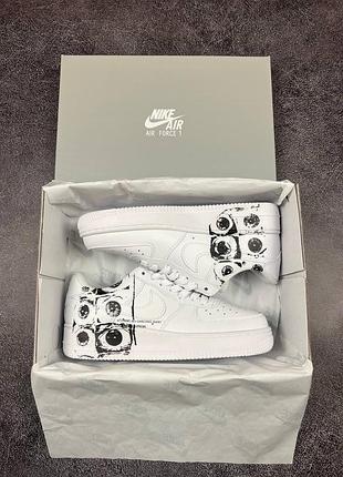 nike tint air force x comme des garçons x supreme white5 фото