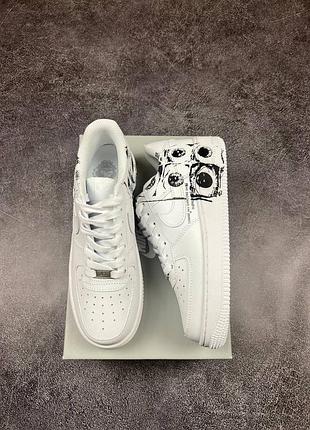 nike tint air force x comme des garçons x supreme white6 фото