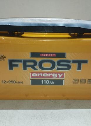 Frost energy аккумулятор 110ah 950a r+ (правый+ евро)