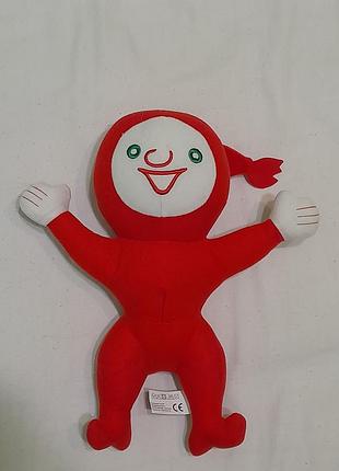 Кукла винтажная плюшевая брендовая корпоративная -knorr - 27,5 см