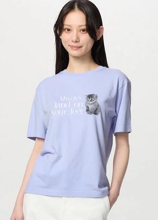 Uniqlo футболка з котиками