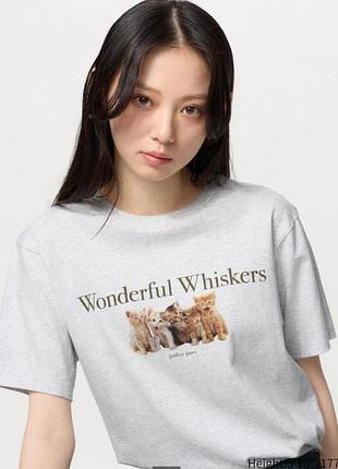 Uniqlo футболка з котиками