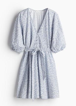 Бавовняна сукня плаття h&m хлопковое платье