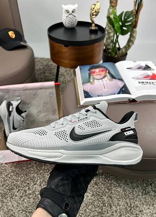 Кросівки nike air zoom x react light grey black3 фото